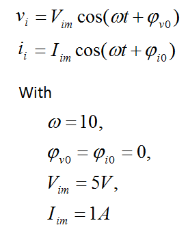 problem parameters